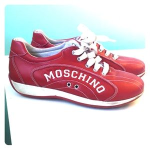 Moschino Red sneakers